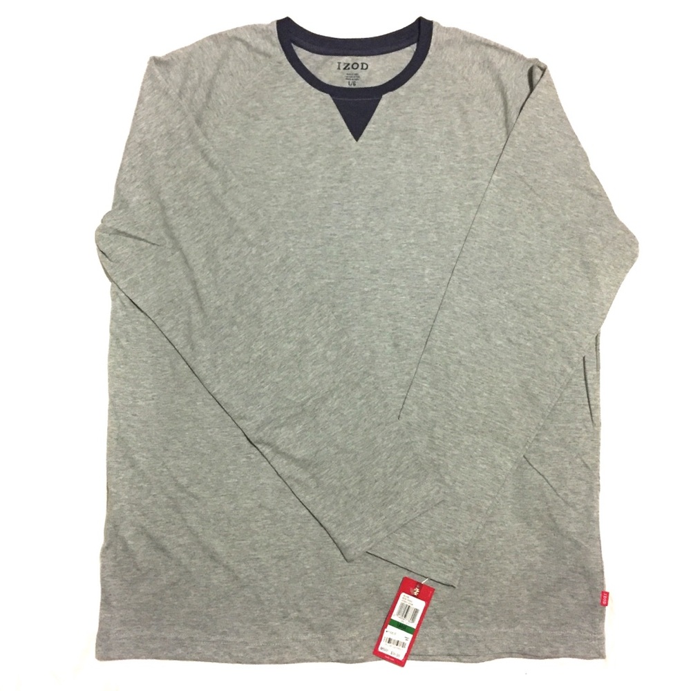 Izod | Jersey Long Sleeve - Gray